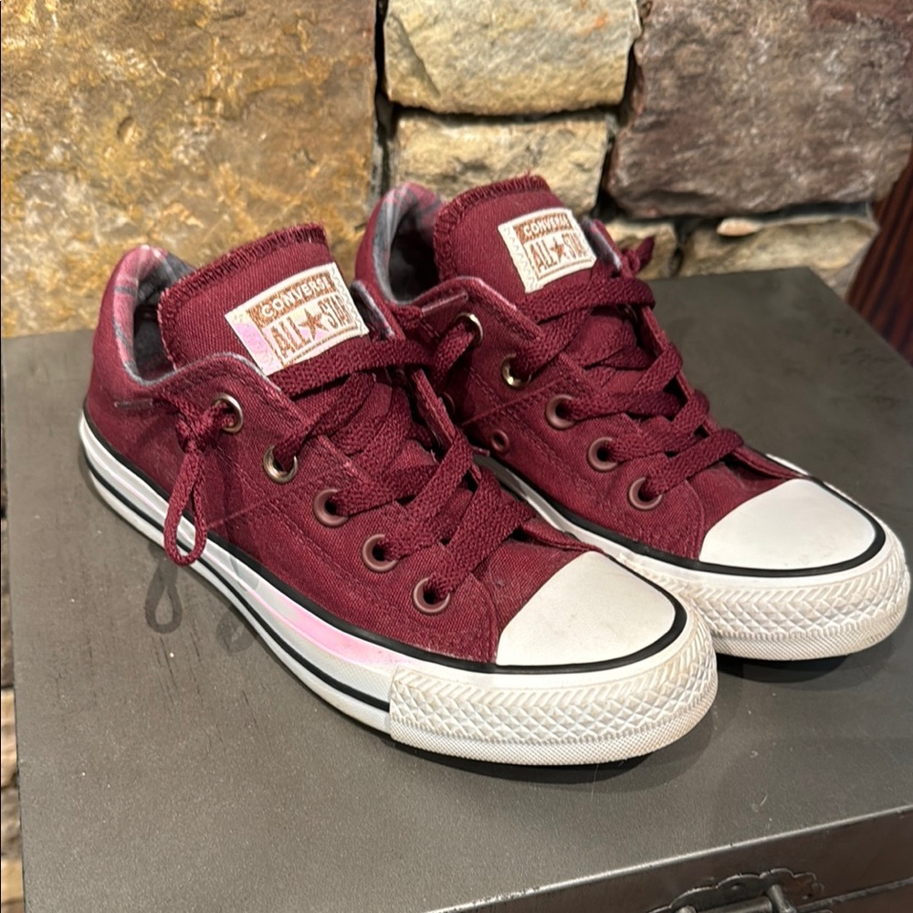 Converse All Star Burgundy Sneakers - 5